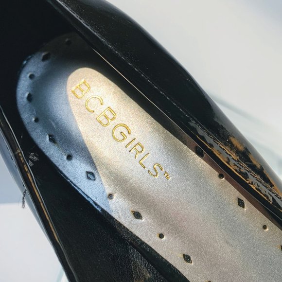 BCBGirls black, Patent Leather Heels 7.5 - Picture 7 of 8